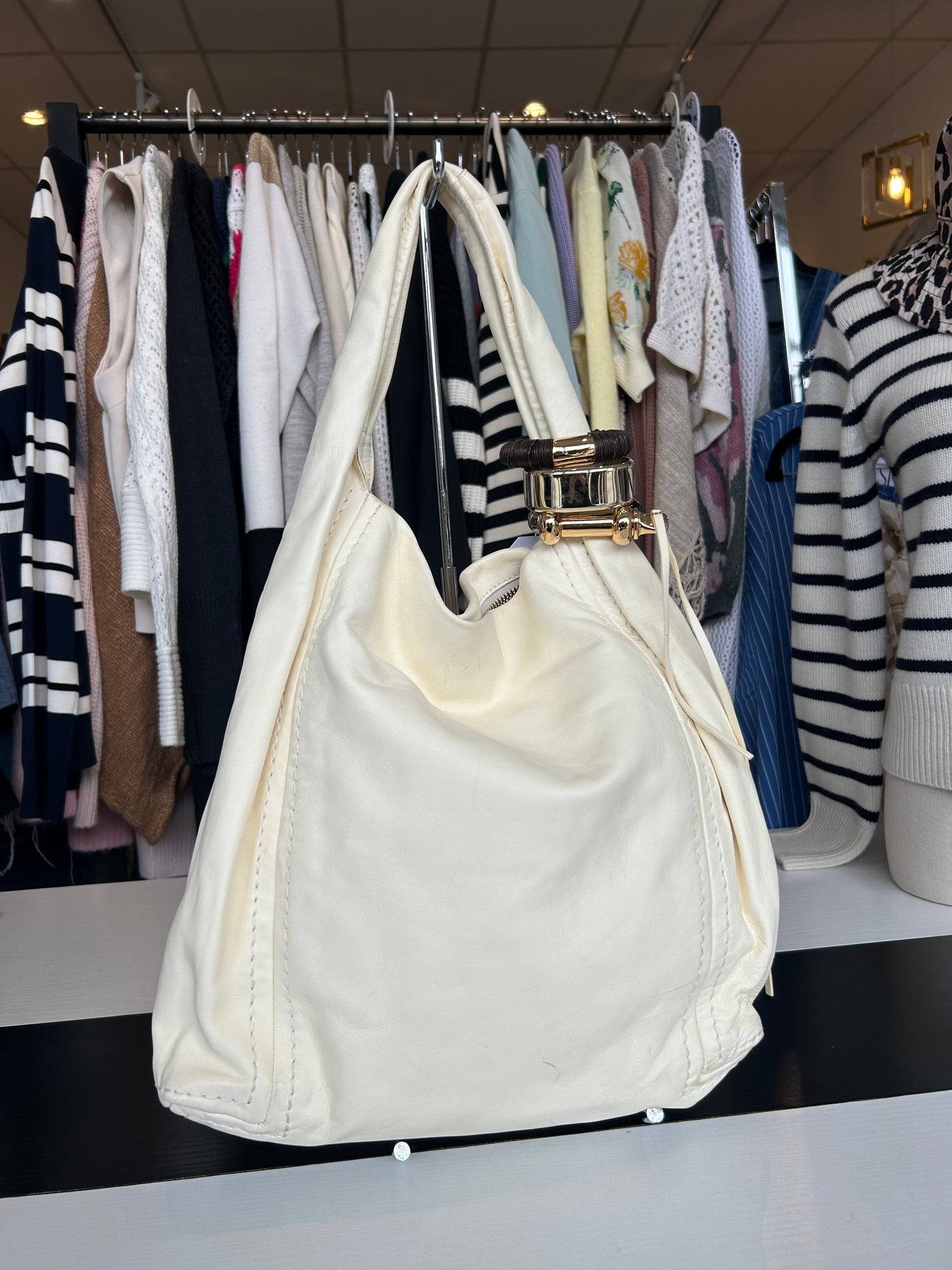 JIMMY CHOO Saba Hobo Bag