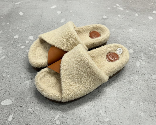 CHLOE Sherpa Slides - Size 40