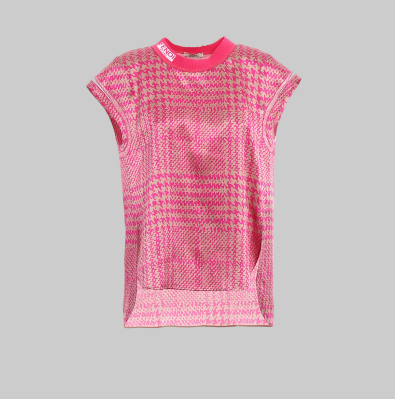 FENDI Silk patterned Blouse - Size S