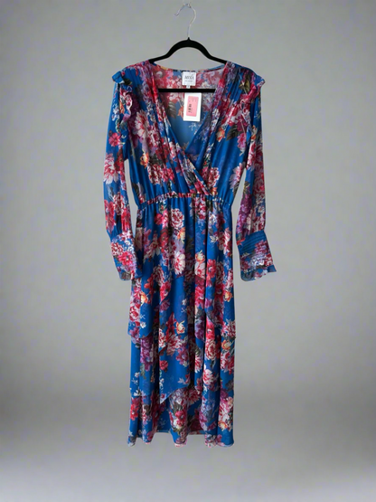 MISA Floral Maxi Dress - Size S