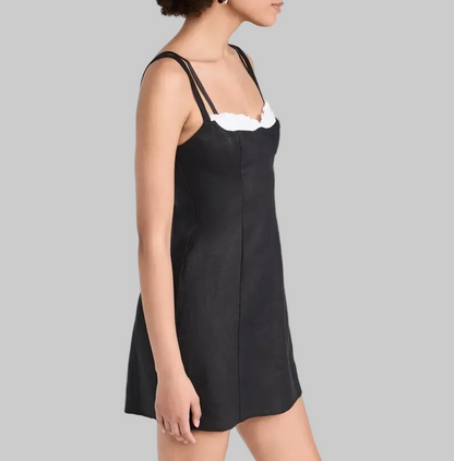 NEW* REFORMATION Lovella Linen Mini Dress - Size 2