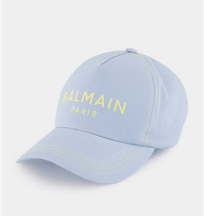 BALMAIN Logo Embroidered Cap