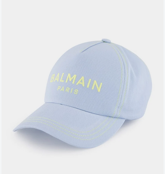 BALMAIN Logo Embroidered Cap