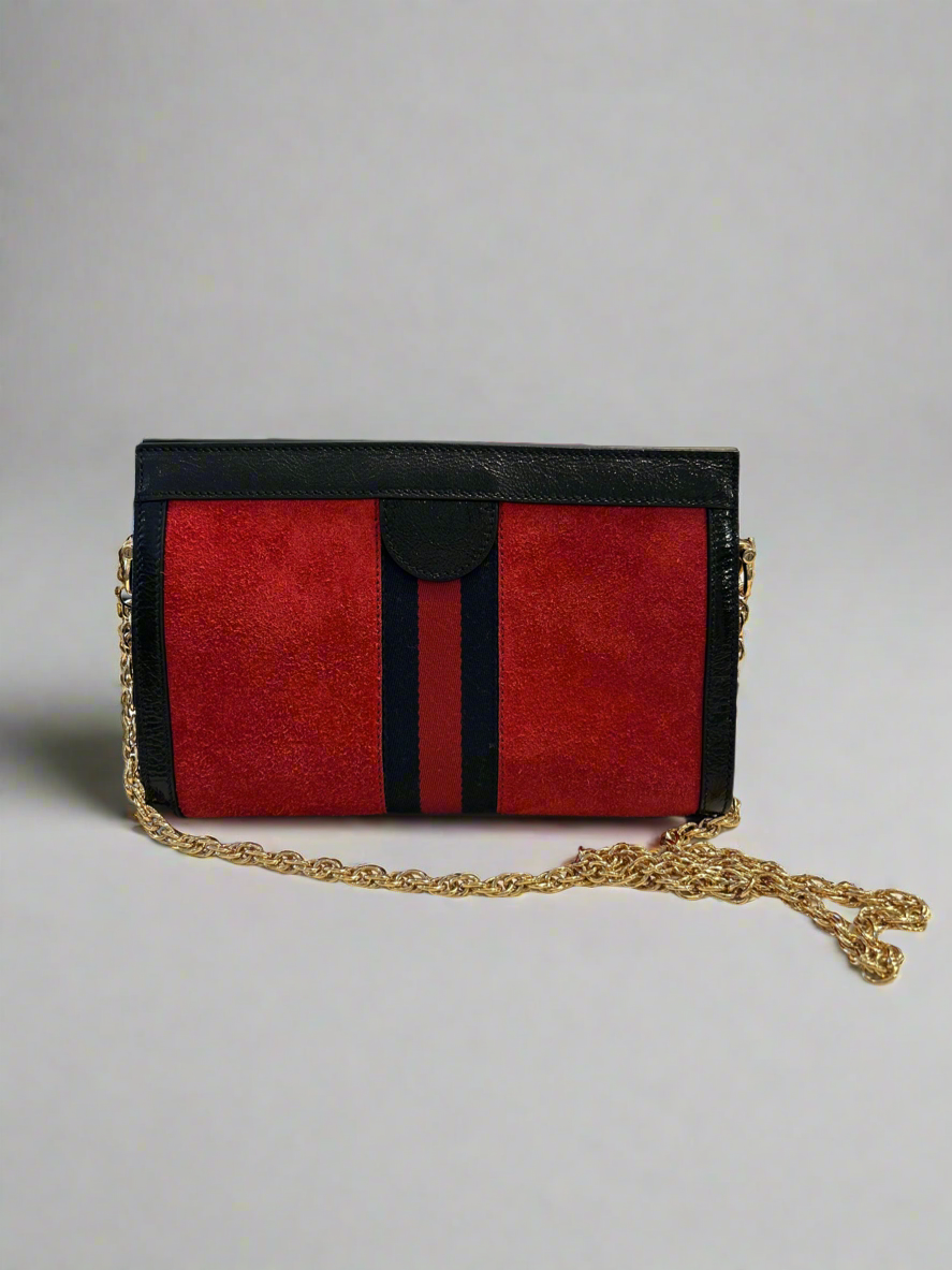 GUCCI Double G Ophidia Shoulder Bag