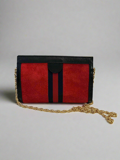 GUCCI Double G Ophidia Shoulder Bag