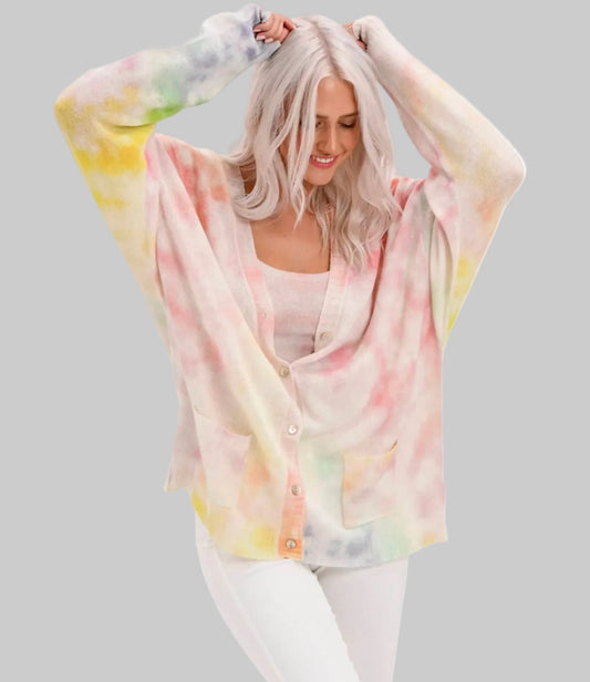 BRODIE Fine Cashmere California Oversized Cardigan - Size xs