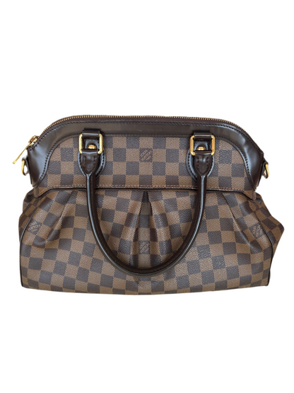 LOUIS VUITTON Trevi PM Top Handle Bag With Strap