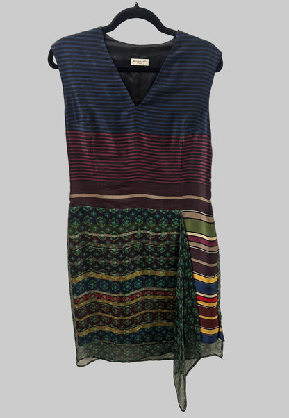 DRIES VAN NOTEN Patterned Dress - Size 40