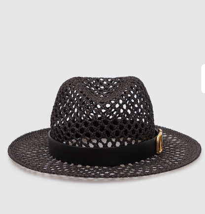 VALENTINO GARAVANI Rafia Hat - Size M