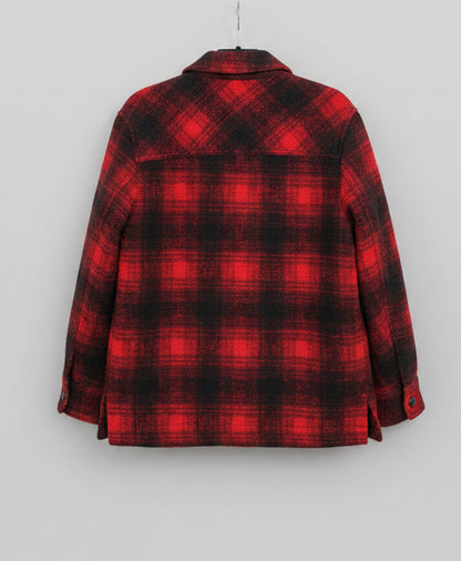 ISABEL MARANT ETOILE Black and Red Wool Gast Jacket - Size S