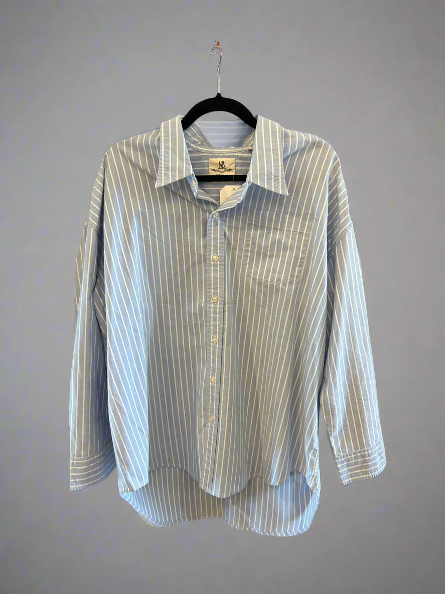DENIMINIST Striped Button Down - Size S