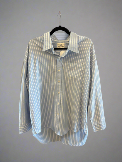 DENIMINIST Striped Button Down - Size S