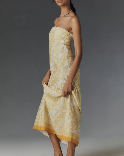 KIVARI Madeline Strapless Maxi Dress - Size 4