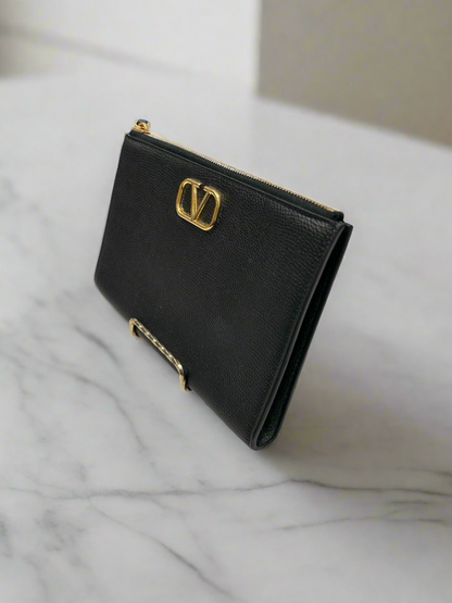 VALENTINO V Logo Wristlet