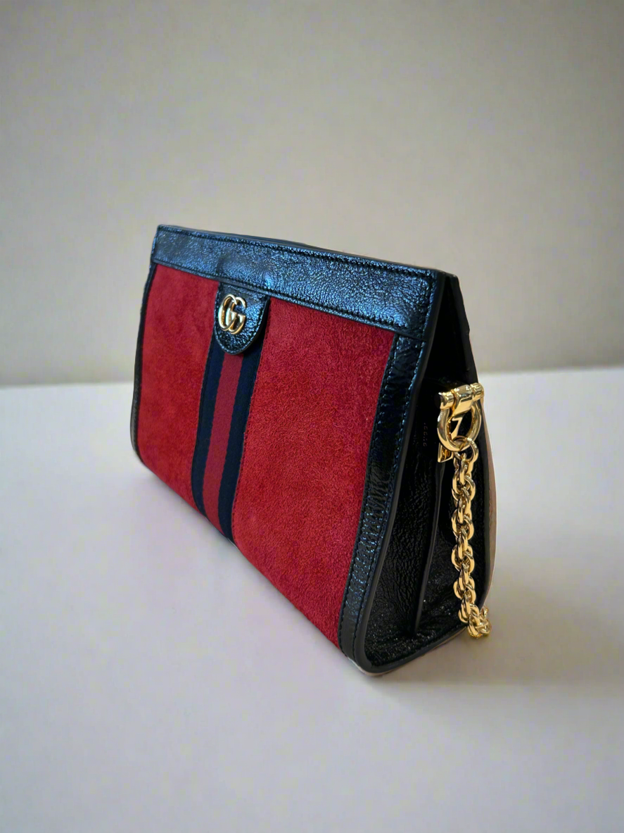 GUCCI Double G Ophidia Shoulder Bag