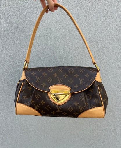 LOUIS VUITTON Monogram Beverly MM Shoulder Bag