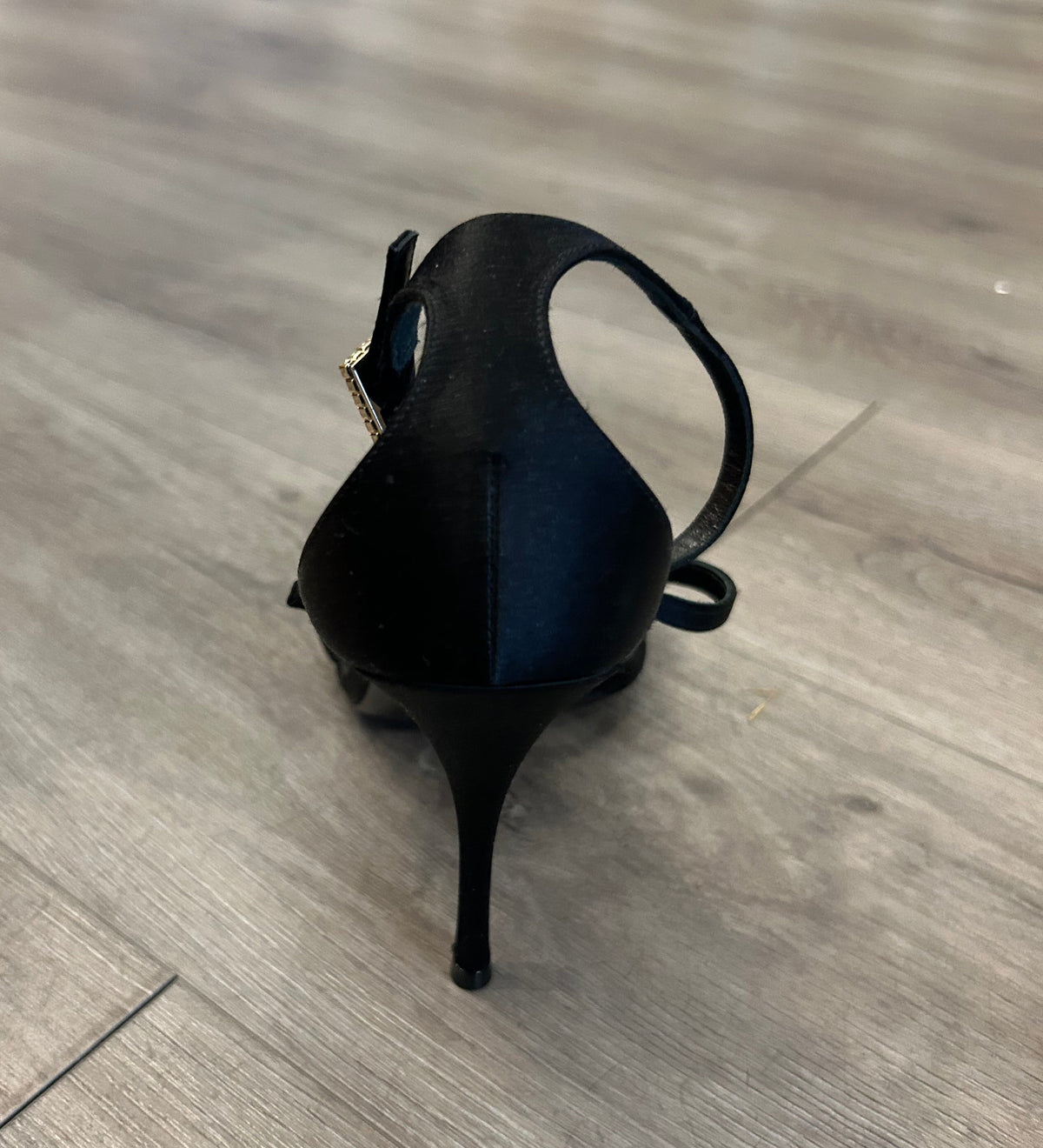 ROGER VIVIER Satin Rose Heels - Size 38.5
