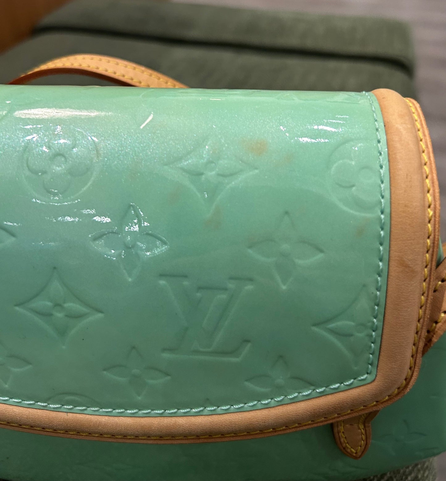 LOUIS VUITTON Monogram Vernis Biscayne