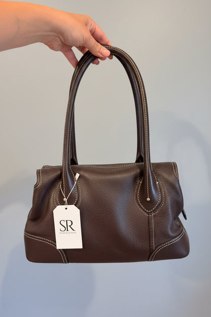 LANCEL PARIS Leather Shoulder Bag