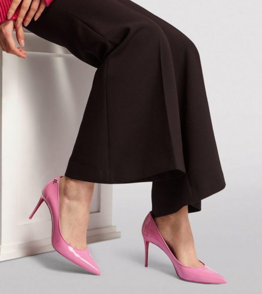 CHRISTIAN LOUBOUTIN Sporty Kate Patent Leather Pumps 85 - Size 38