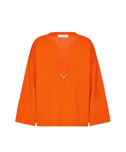 Valentino VGOLD Cashmere Sweater - Size Large