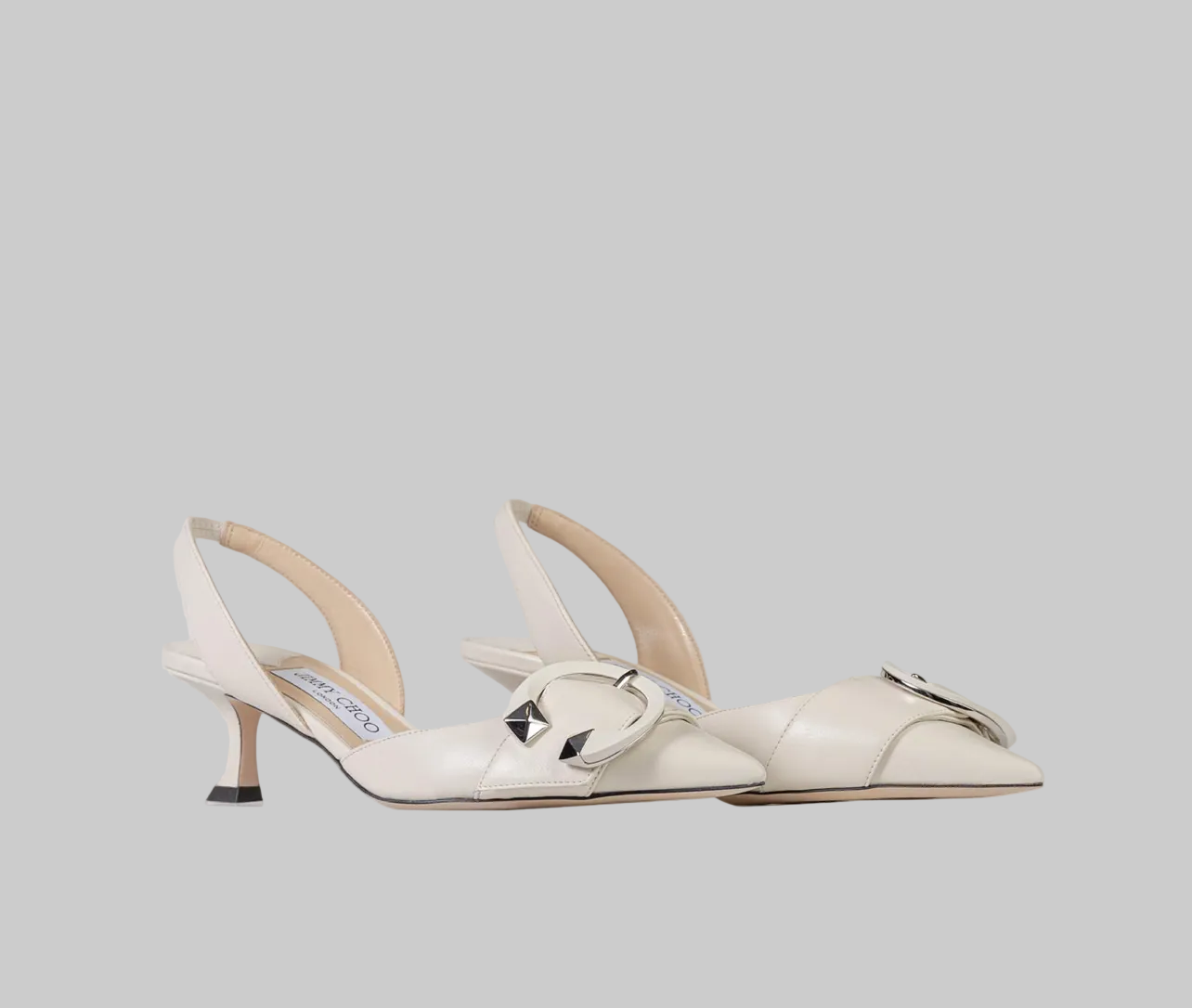 JIMMY CHOO Moni 50 Kitten Heels - Size 40