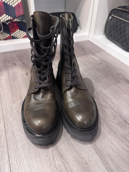 New* MOMA Lace Up Boot - Size 39