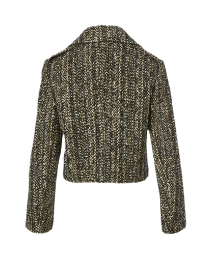 THEORY
Tweed Cropped Jacket - Size 16