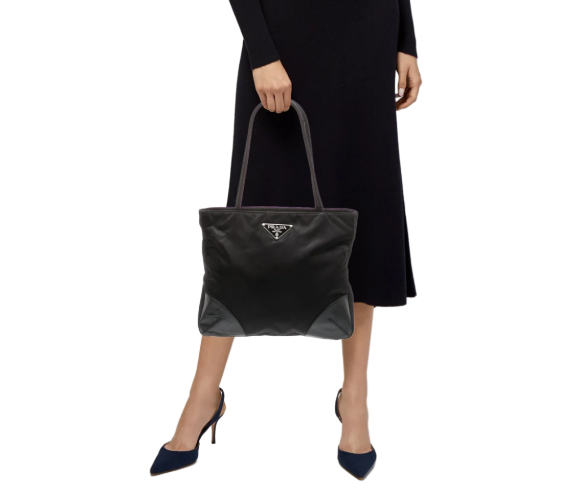 PRADA Nylon Tessuto Shoulder Bag