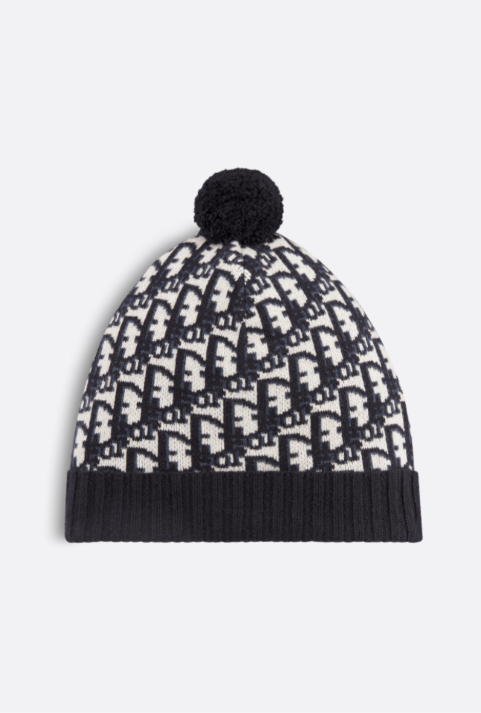 DIOR Oblique Pom Pom Toque