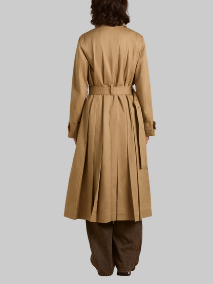 NEW* DAMSON MADDER Sofia Pleated Trench Coat - Size 12