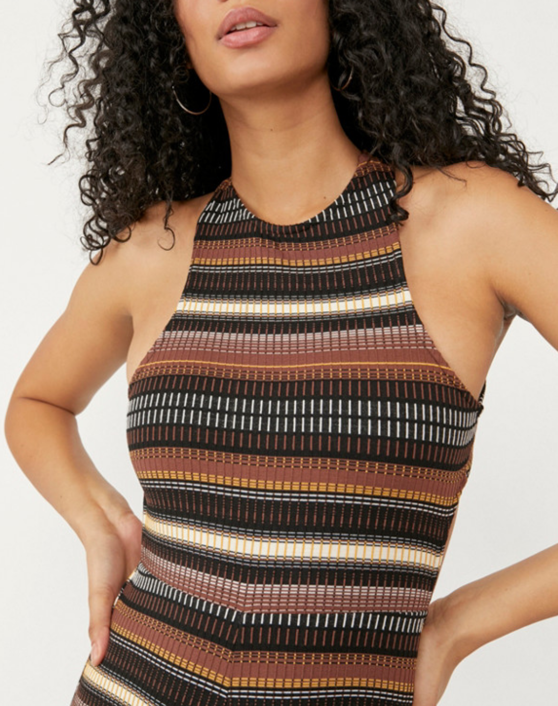 FREE PEOPLE Textured Patterned Jumpsuit - Size xs