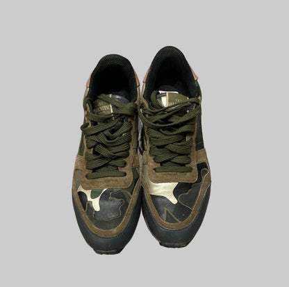 VALENTINO Camp Rockstud Sneakers - Size 38