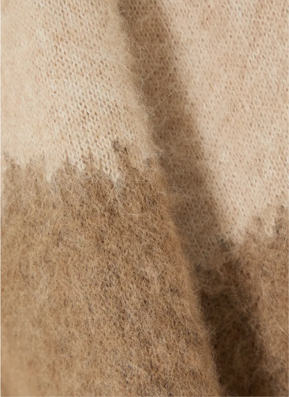 HOLZWEILER Liza Striped Alpaca-Blend Sweater - Size S