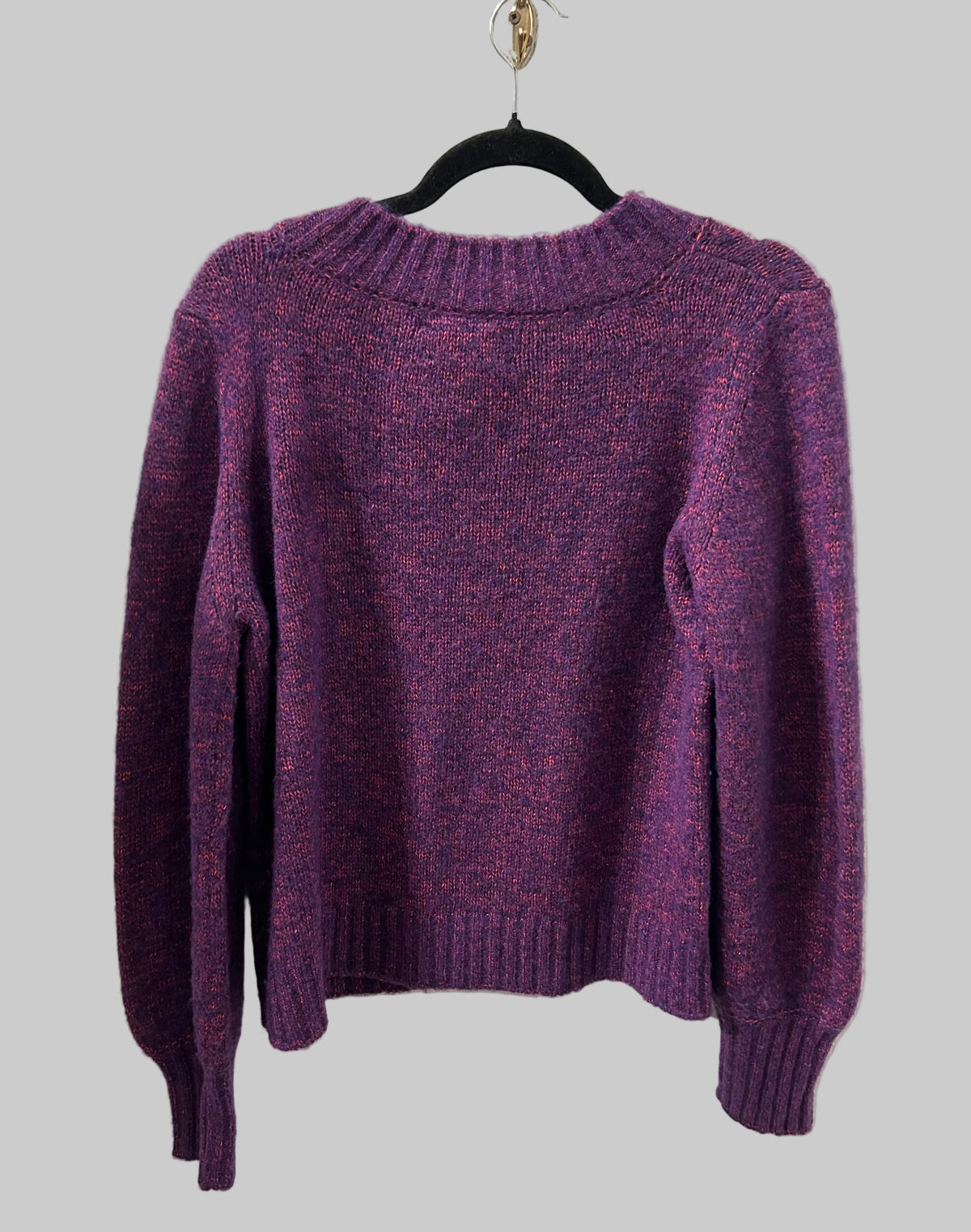 XIRENA Puff Sleeve Crew Neck Sweater - Size M