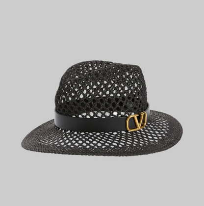VALENTINO GARAVANI Rafia Hat - Size M