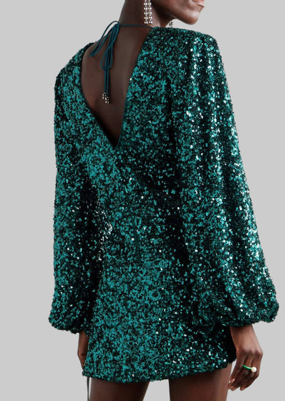 NEW* ROTATE Sequin Mini Dress - Size 36