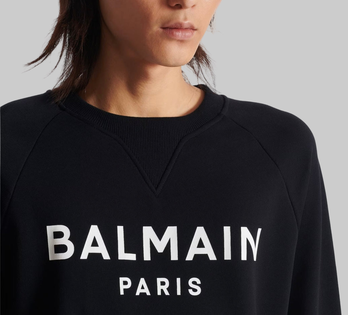 BALMAIN Logo Sweatshirt - Size M