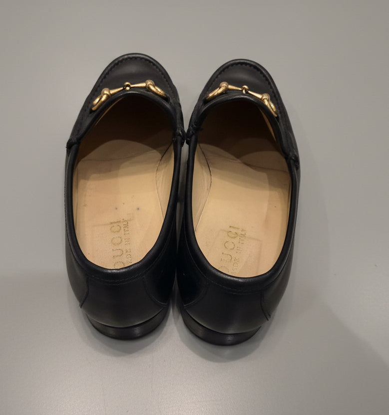 GUCCI Horsebit Loafers - Size 37.5