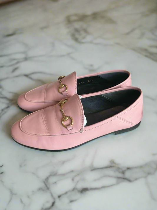 GUCCI Brixton Loafers - Size 36