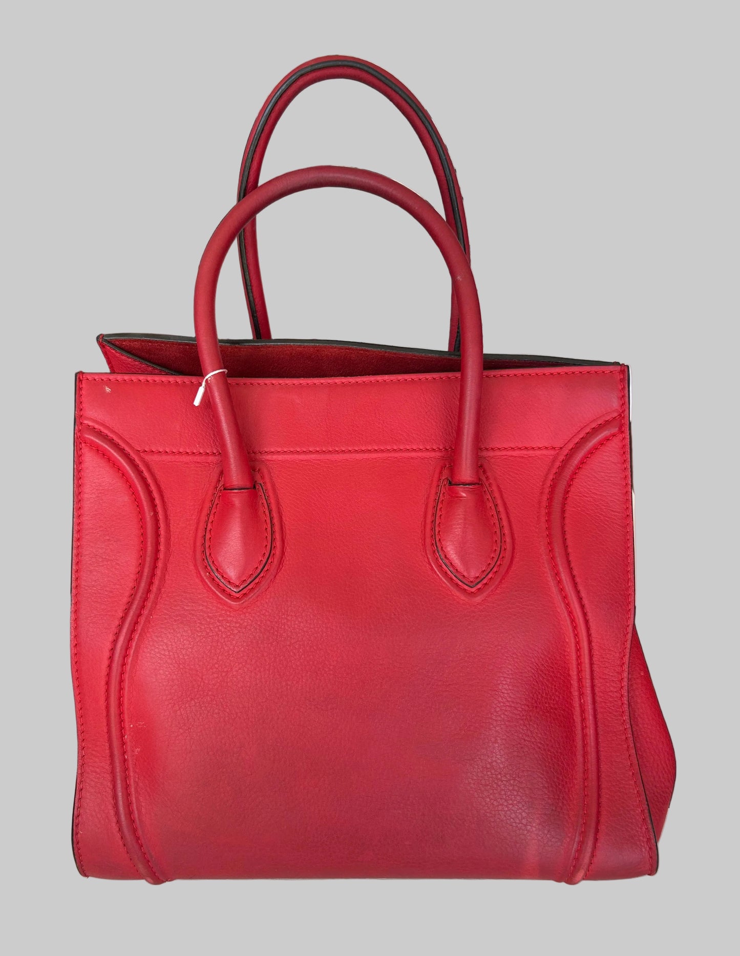 CÉLINE Phantom Luggage Tote Medium Red