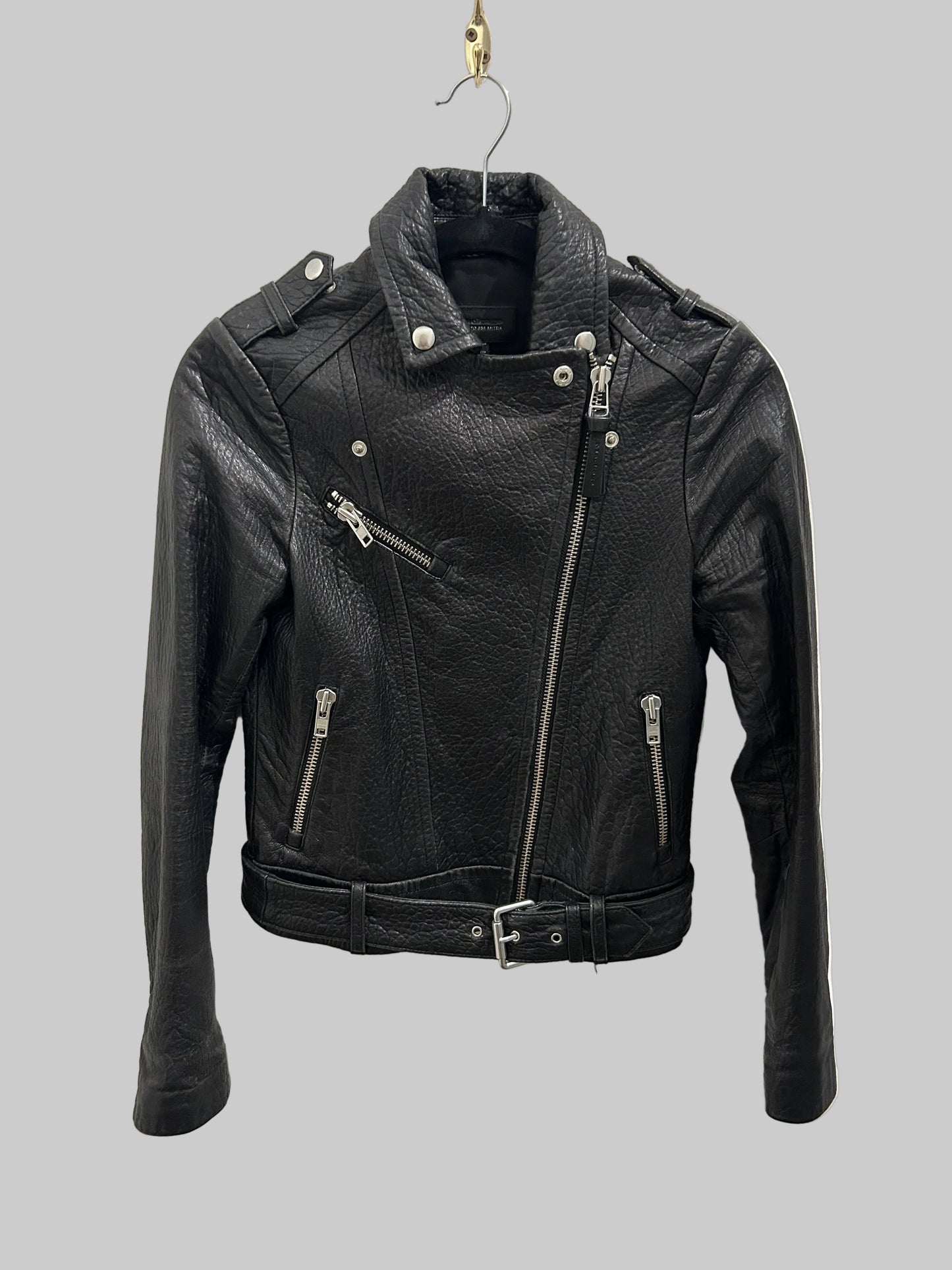 MACKAGE Black Moto Jacket - Size xxs