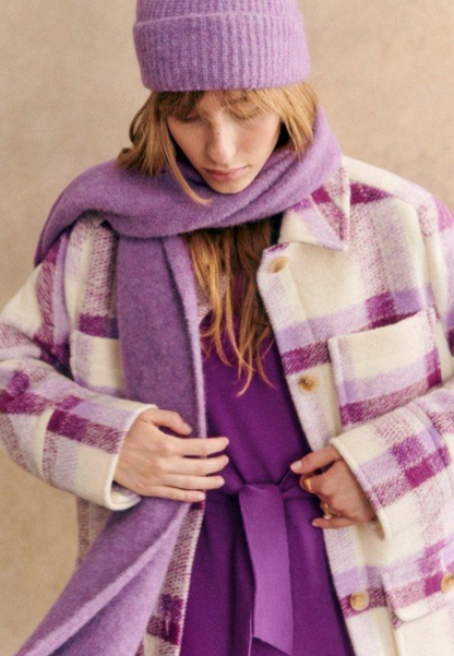 SEZANE Plaid Jacket - Size 34 (US2)