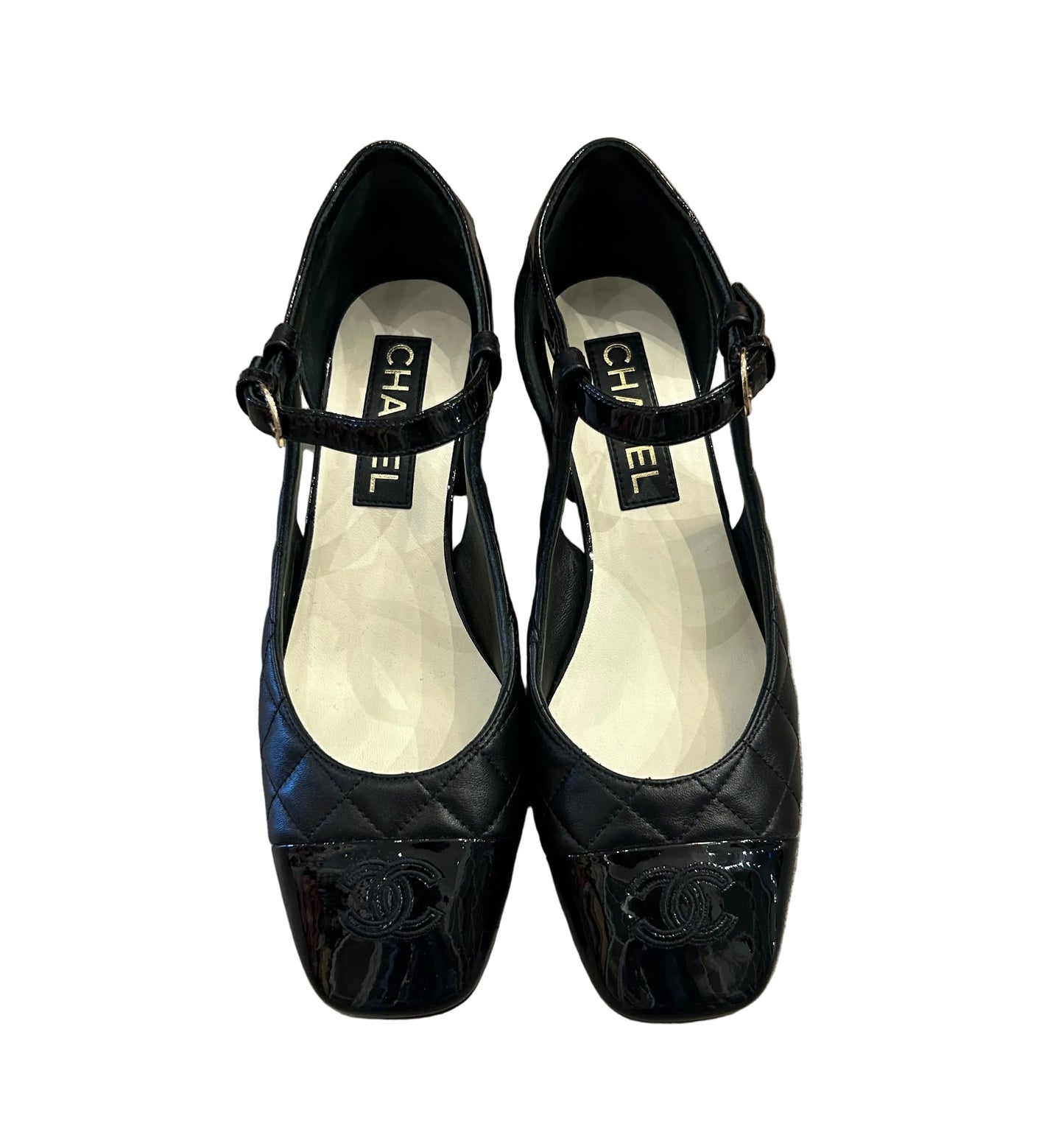 CHANEL Quilted Slingback’s - Size 38