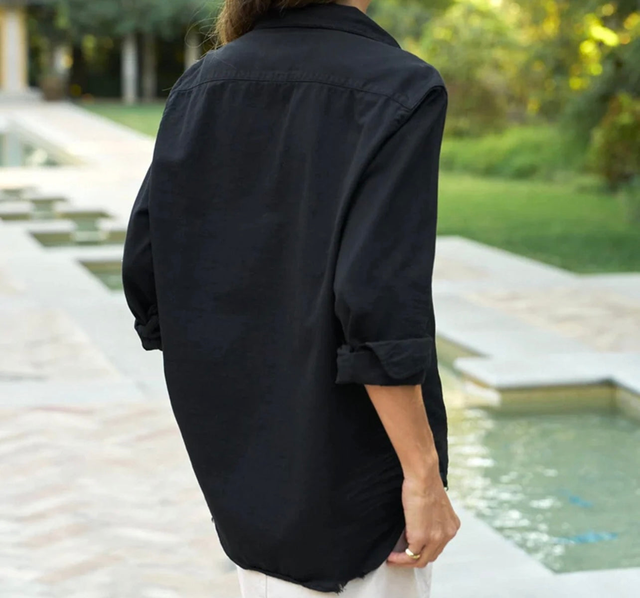 FRANK & EILEEN Black Long sleeve Button-up - Size XS