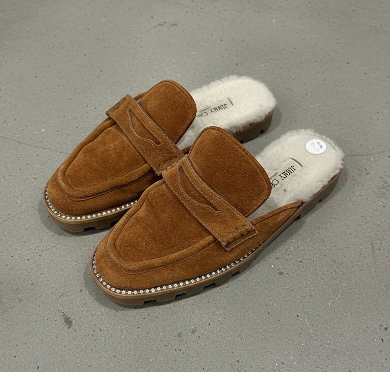 JIMMY CHOO Ronnie Mules - Size 38.5