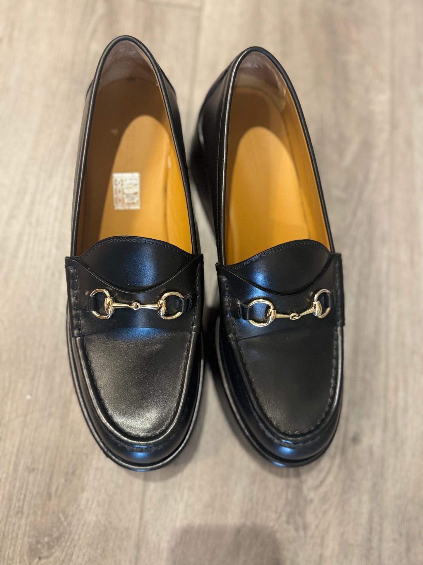 GUCCI Horsebit Wedge Loafer - Size 40