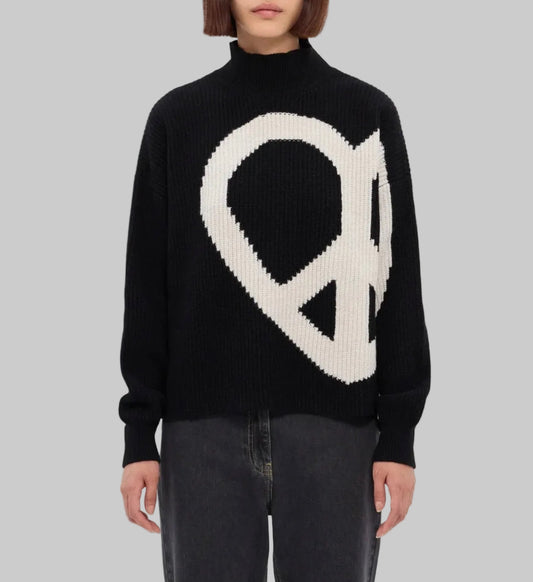 MOSCHINO Peace Knit Crew - Size M
