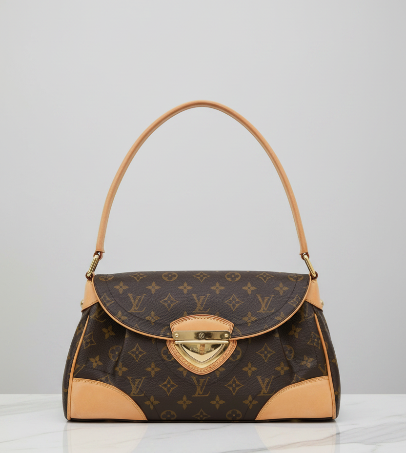 LOUIS VUITTON Monogram Beverly MM Shoulder Bag