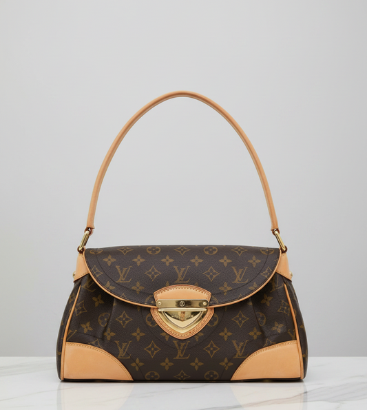 LOUIS VUITTON Monogram Beverly MM Shoulder Bag
